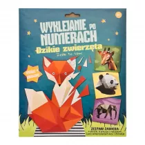 Przyklejanie po numerach. Lisek MCD