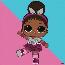 Malowanie po numerach - "L.O.L Surprise! Game on Ideyka