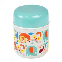 Rex London Termos na jedzenie, Dzikie Zwierzta 280 ml