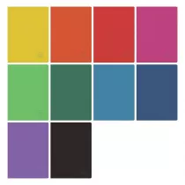 Herlitz Zeszyt A4 Rainbow Classic Collection kratka 60 kartek