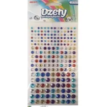 Brewis D�ety samoprzylepne kolorowe 4-8 mm