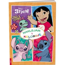 DISNEY STICH. NAKLEJAM I KOLORUJ�