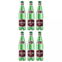 Cisowianka Naturalna woda mineralna silnie gazowana zgrzewka 6 x 700 ml