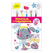 Koloruj� i rozwi�zuj�. Wersja r�owa