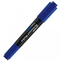 Monami Marker per. dwustronny Twin niebieski 12 szt.