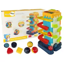 Zje�d�alnia pi�eczek sorter edukacyjny LeanToys