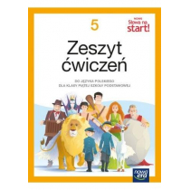 NOWE Słowa na start! 5 Zeszyt ćwiczeń do języka polskiego dla klasy piątej szkoły podstawowej