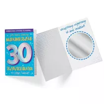 Kukartka Karnet B6 Urodziny 30 lusterko DK-922