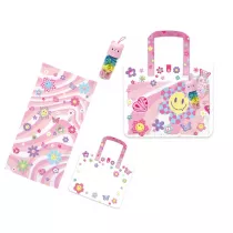 Pecoware Rcznik plaowy w torbie kwiatki