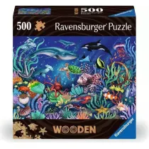 Puzzle drewniane 500 el. Podwodny �wiat Ravensburger