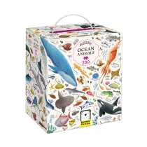 Puzzle 200 el. Puzzlove. Ocean animals Banana Panda