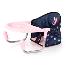 Siedzisko stoowe dla lalek niebieskie Bayer Design