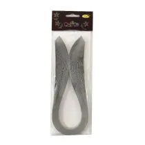 Galeria Hobby Paski do quillingu brokatowe srebrne 10 mmx50 cm