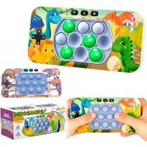 Gra pop it quick push dinozaury Trifox