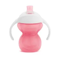 Kubek treningowy z ustnikiem odpornym na gryzienie Munchkin 237ml r�owy