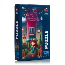 Puzzle 120 el. Magiczny dom ksiniczki Roter Kafer
