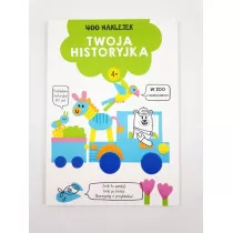 400 naklejek. Twoja historyjka 4+ (zielona)