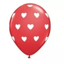 Arpex Balon dekoracyjny Serca 5 szt.