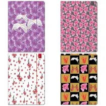 Bee-bee Teczka A4 z gumk Flowers TFLA4