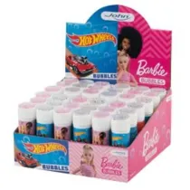 Ba�ki mydlane Barbie/Hot Wheels MIX Simba