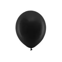 PartyDeco Balony Rainbow 30cm pastelowe, czarny: 1op./100szt.