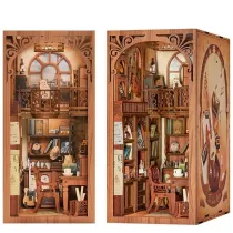 Puzzle Miniaturowy domek Book Nook Sekretny gabinet Habarri