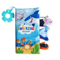 Ksi��eczka sensoryczna 116X220  Zwierzaki wodne SKRZAT 980782