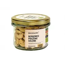 Biossom Orzechy nerkowca praone i solone 120 g Bio