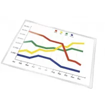 Q-connect Kiesze� samoprzylepna A4 transparentna 5 szt.