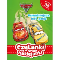 Czytanki naklejanki. Najwaniejsza jest pasja. Disney Pixar Auta 3