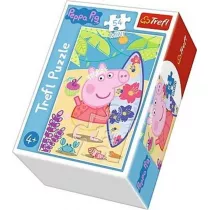 Puzzle mini 54 el. Wesoy dzie winki Peppy 2 Trefl