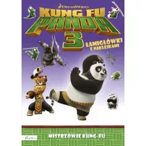 Dream Works. Kung Fu Panda 3. Mistrzowie kung-fu. amigwki z naklejkami