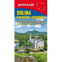 Dolina Pa�ac�w i Ogrod�w mapa turystyczna 1:25 00