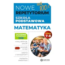 Nowe Repetytorium - szkoa podstawowa. Matematyka, kl. 7-8 - 2026