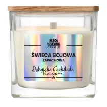 Big Nature �wieca sojowa o zapachu Czekolada Dubajska Diament 220 g