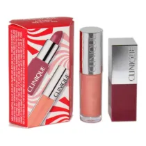 Clinique Zestaw Pomadka do ust Pop Lip Colour + B�yszczyk Pop Splash 2.3 g + 1.5 ml