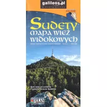 Sudety - mapa wie� widokowych- 1 : 200 000 - 2023