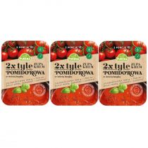Purena Zupa Krem pomidorowy ze świeżą bazylią zagęszczona Zestaw 3 x 350 g