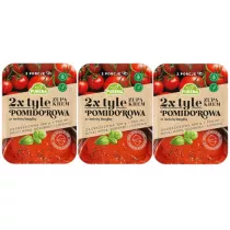 Purena Zupa Krem pomidorowy ze wie bazyli zagszczona Zestaw 3 x 350 g