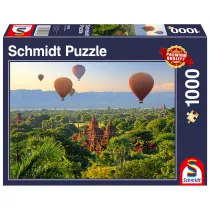 Puzzle 1000 el. Balony nad Mandalaj, Mjanma Schmidt