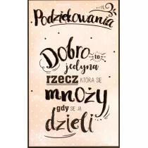 AbCard Kartka okoliczno�ciowa Dzi�kuj� U59