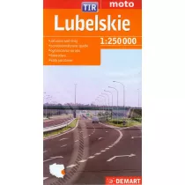 Lubelskie dla zawodowcw. TIR. Mapa samochodowa