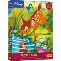 Puzzle 600 elementw 40lecie  - Bambi Trefl