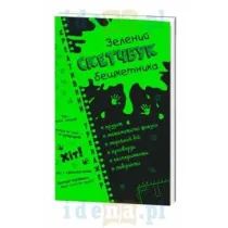 Kreativnii trenazher. Zelenii sketchbuk beshketnika. Kreatywne �amig��wki. Zielony zeszyt. Geografia i biologia. Wersja ukrai�ska