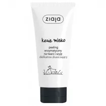 Ziaja Kozie Mleko peeling enzymatyczny na twarz i szyj delikatnie zuszczajcy 75 ml