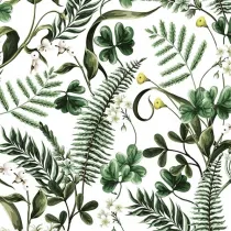 Serwetka Lunch Ferns and Green Leaves SDOG039701