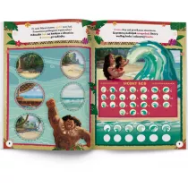 Vaiana 2. 100 brokatowych naklejek