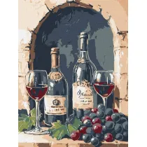Ideyka Malowanie po numerach - Harmonia wina 30x40cm