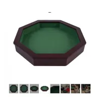 Drewniana Tacka do Gry Ko�ci o�miok�tna 38,5cm Quint