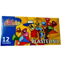 Pastello Plastelina 12 kolor�w